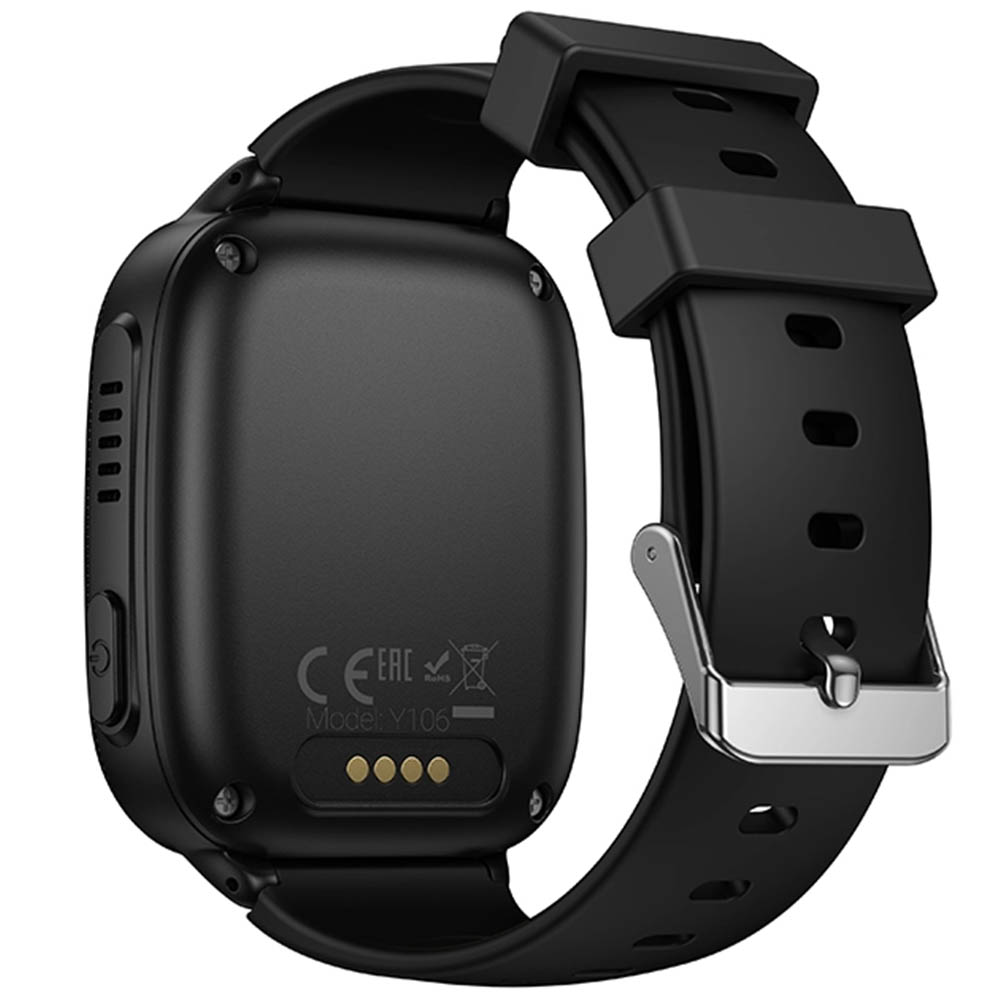 Умные часы для детей HOCO Y106, слот SIM, GPS, Wi-Fi, 4G, камера, 730mAh, цвет черный