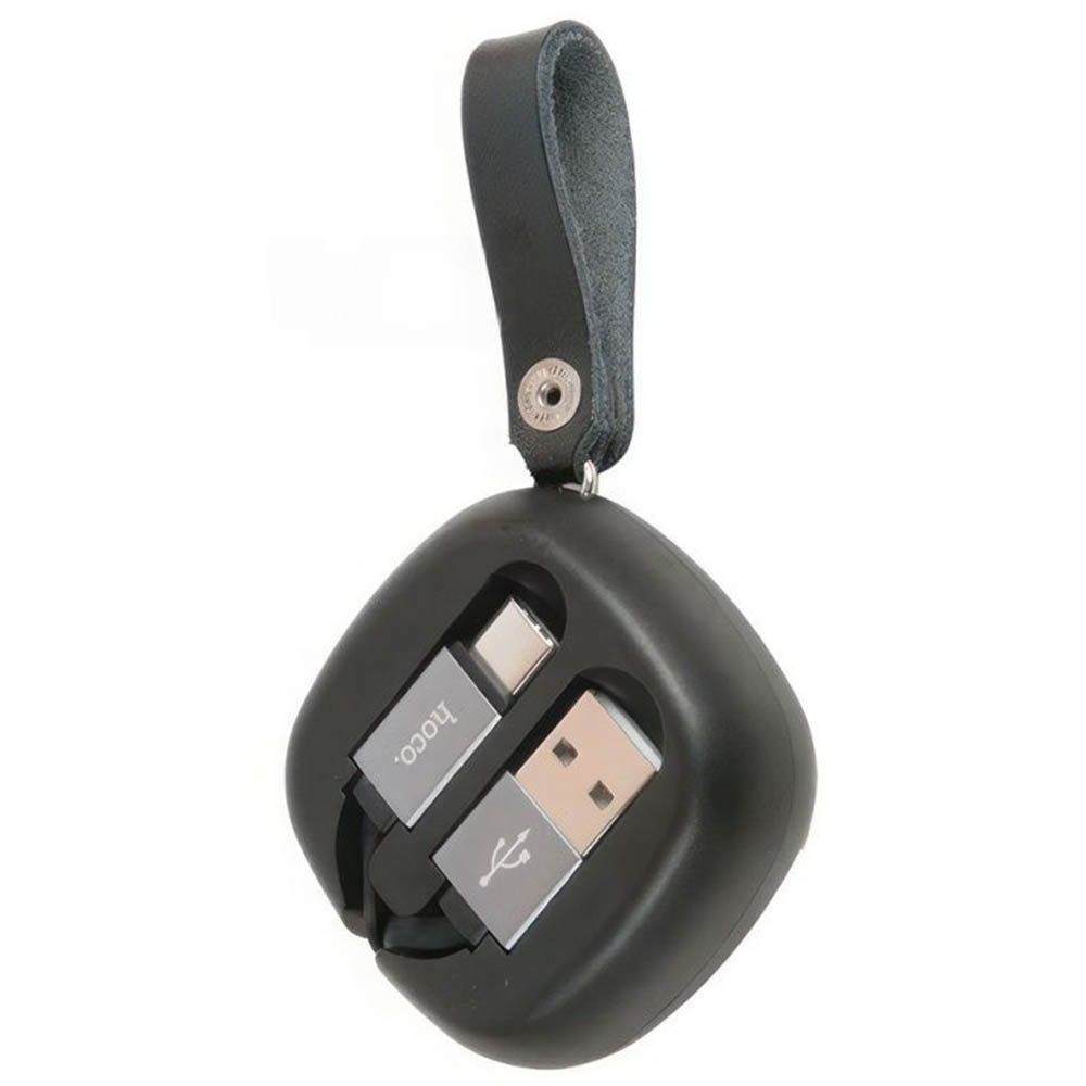 Кабель HOCO U33, USB Type C, длина 90 см, цвет черный | Последняя цена