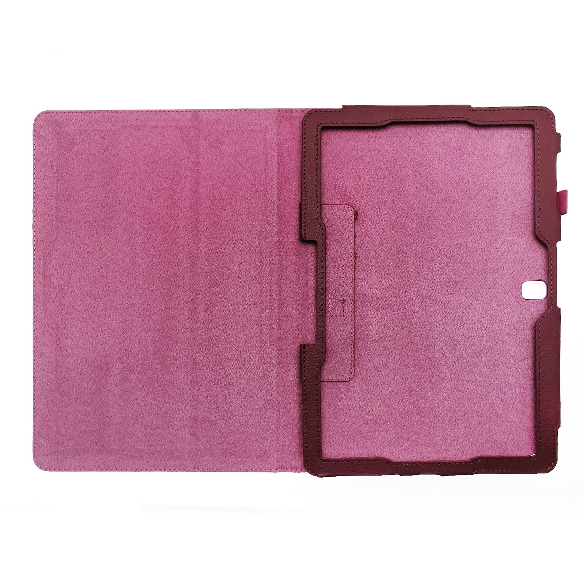 Чехол книжка для SAMSUNG Galaxy Note Pro 12.2 (SM-P900), экокожа, цвет малиновый.