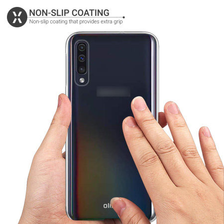 Чехол накладка TPU CASE для SAMSUNG Galaxy A70 2019 (SM-A705), силикон, ультратонкий, цвет прозрачный