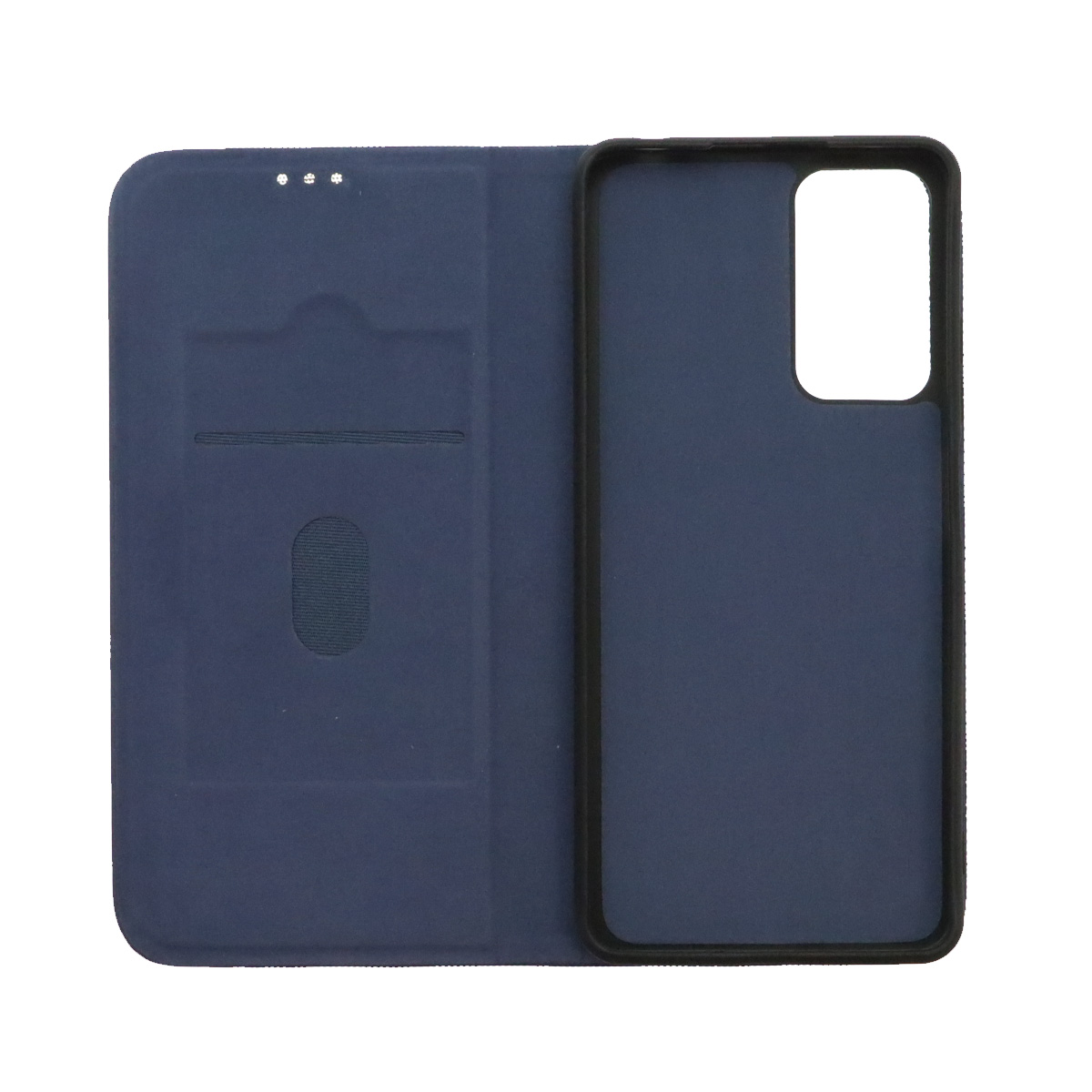 Чехол книжка MESH для XIAOMI Redmi Note 11 Pro, Redmi Note 11 Pro 5G, текстиль, силикон, бархат, визитница, цвет темно синий