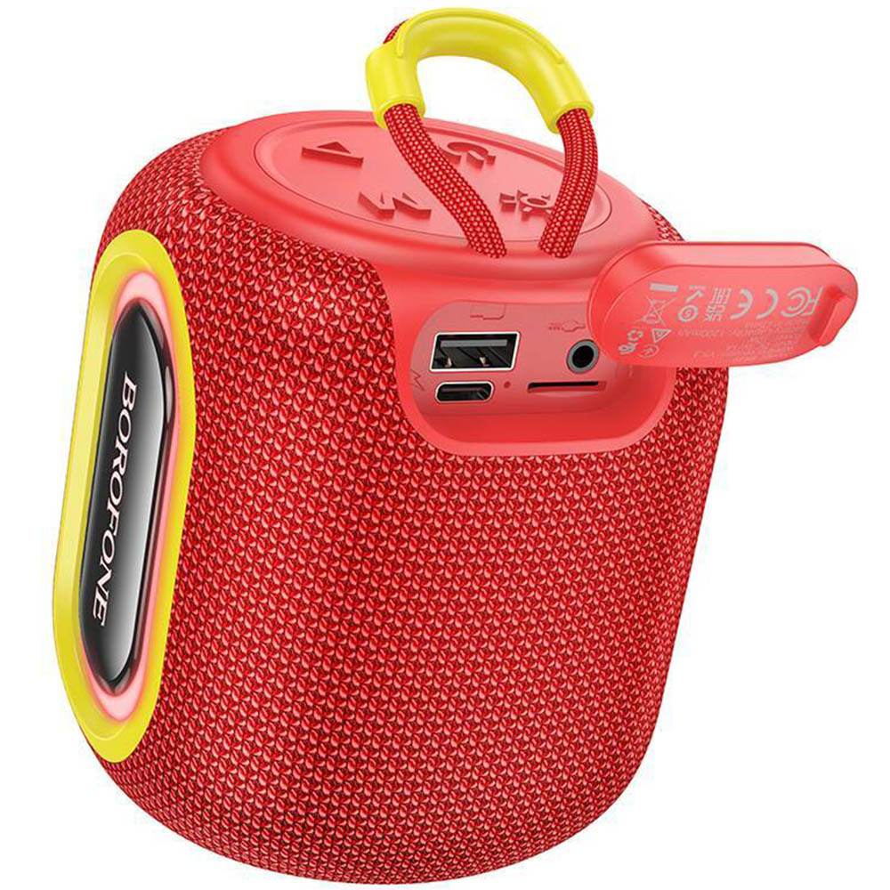 Портативная колонка BOROFONE BR39 Kaya Sports, цвет красный
