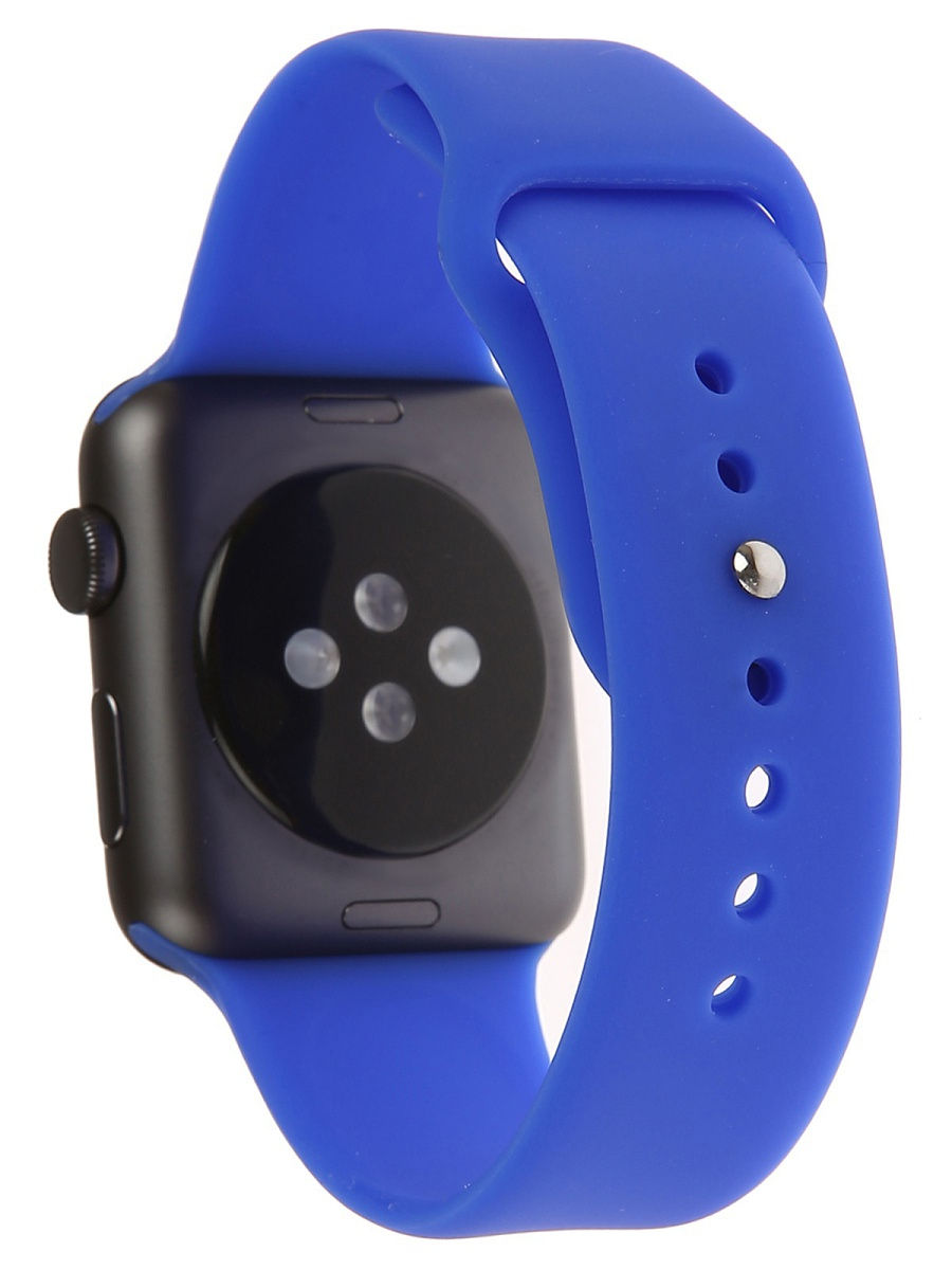 Ремешок для Apple Watch спортивный "Sport", размер 42-44 mm, цвет ярко синий