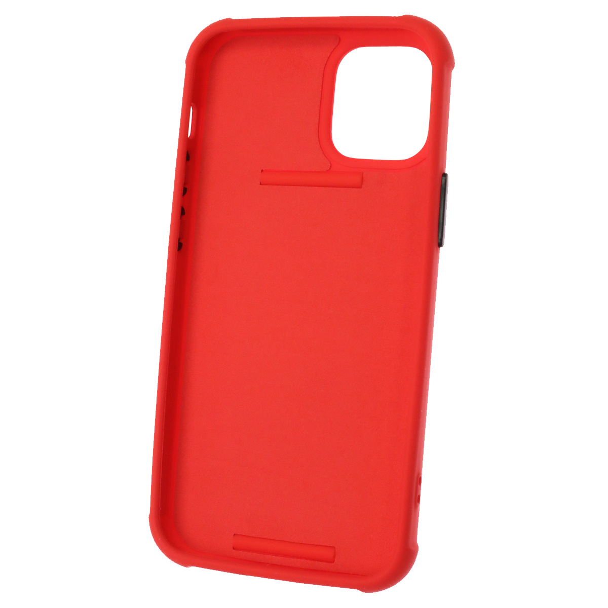 Чехол накладка LADDER NANO для APPLE iPhone 12 mini (5.4), силикон, держатель, цвет красный