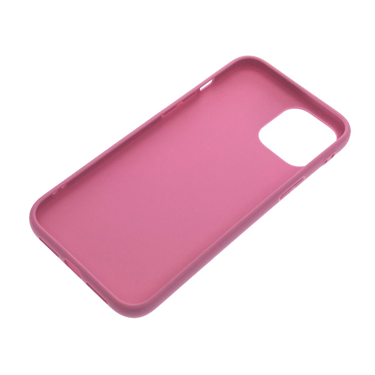 Чехол накладка для APPLE iPhone 12 Pro MAX (6.7"), силикон, цвет светло малиновый