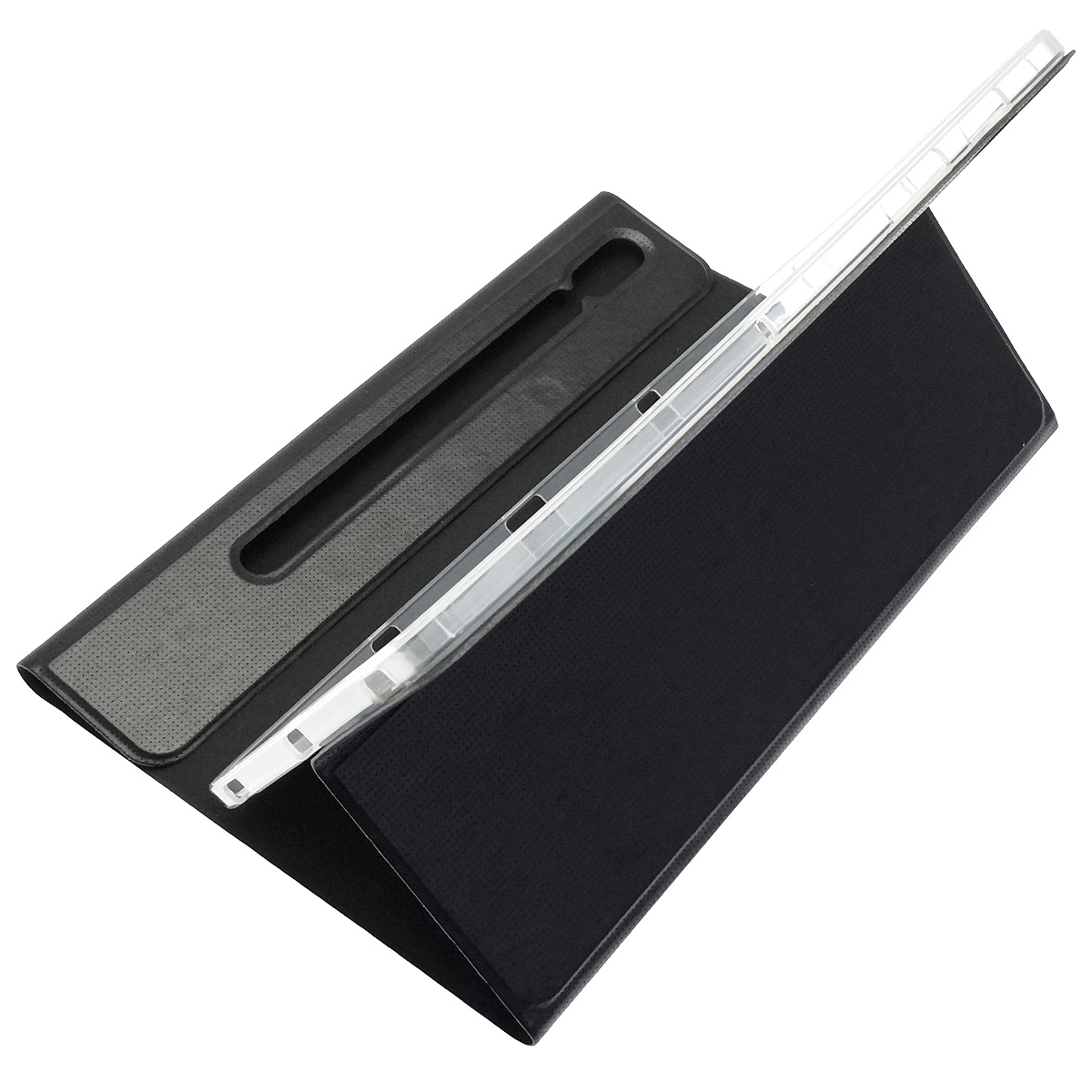 Чехол книжка Book Cover для планшета SAMSUNG Galaxy Tab S7 11.0" (SM-T870, SM-T875), экокожа, с магнитом, цвет черный