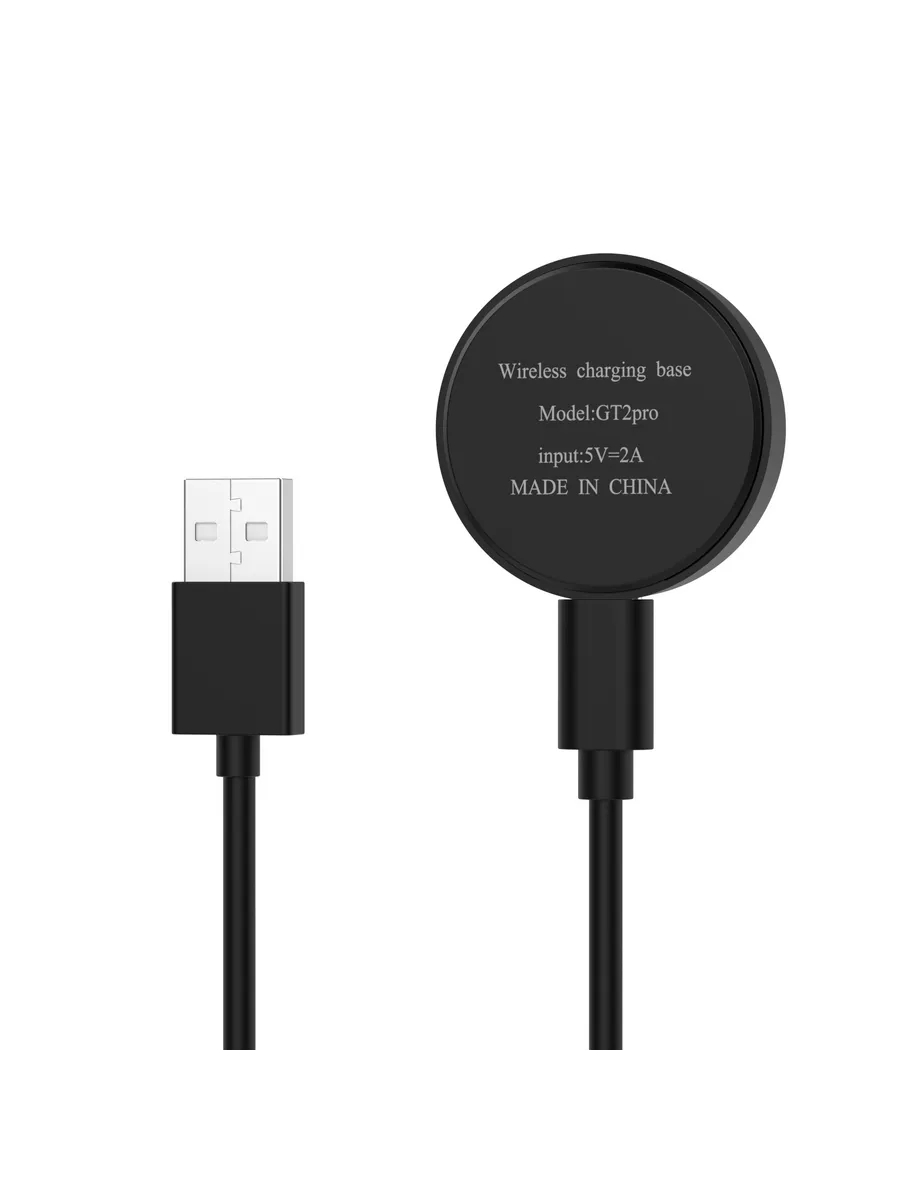 Зарядное устройство для смарт часов Huawei Fit 4, Fit 4 Pro, Watch 5, Watch GT5/GT5pro, Watch 4/4pro/3/3pro, Watch GT4/GT4pro, цвет черный