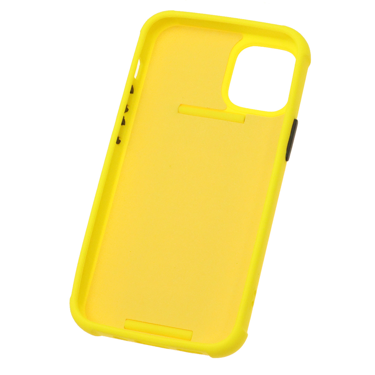Чехол накладка LADDER NANO для APPLE iPhone 12 mini (5.4), силикон, держатель, цвет желтый