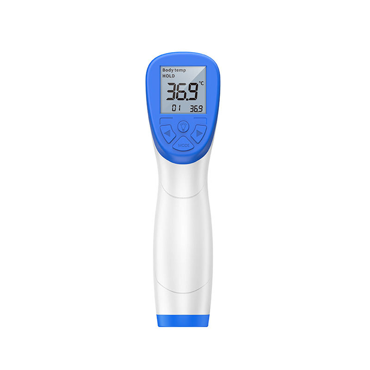 HOCO KY-111 бесконтактный инфракрасный термометр, время измерения 1с, с LCD экраном и сохранением данных, цвет белый.