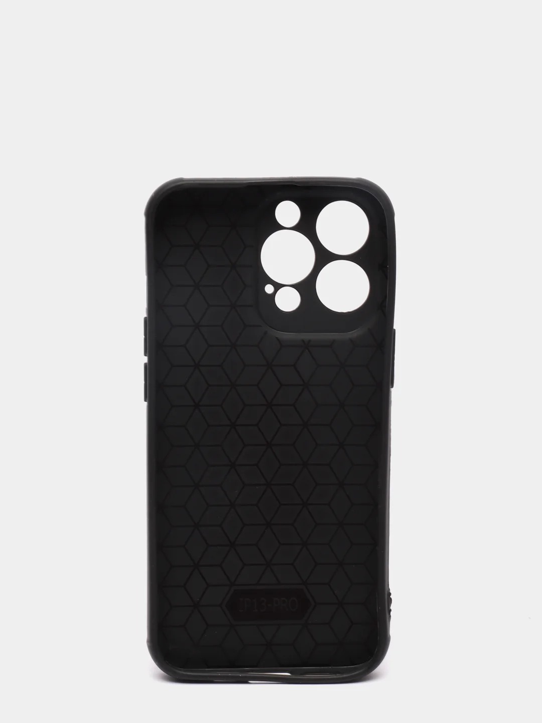Чехол накладка BS MM5 для APPLE iPhone 13, защита камеры, силикон, цвет угольный