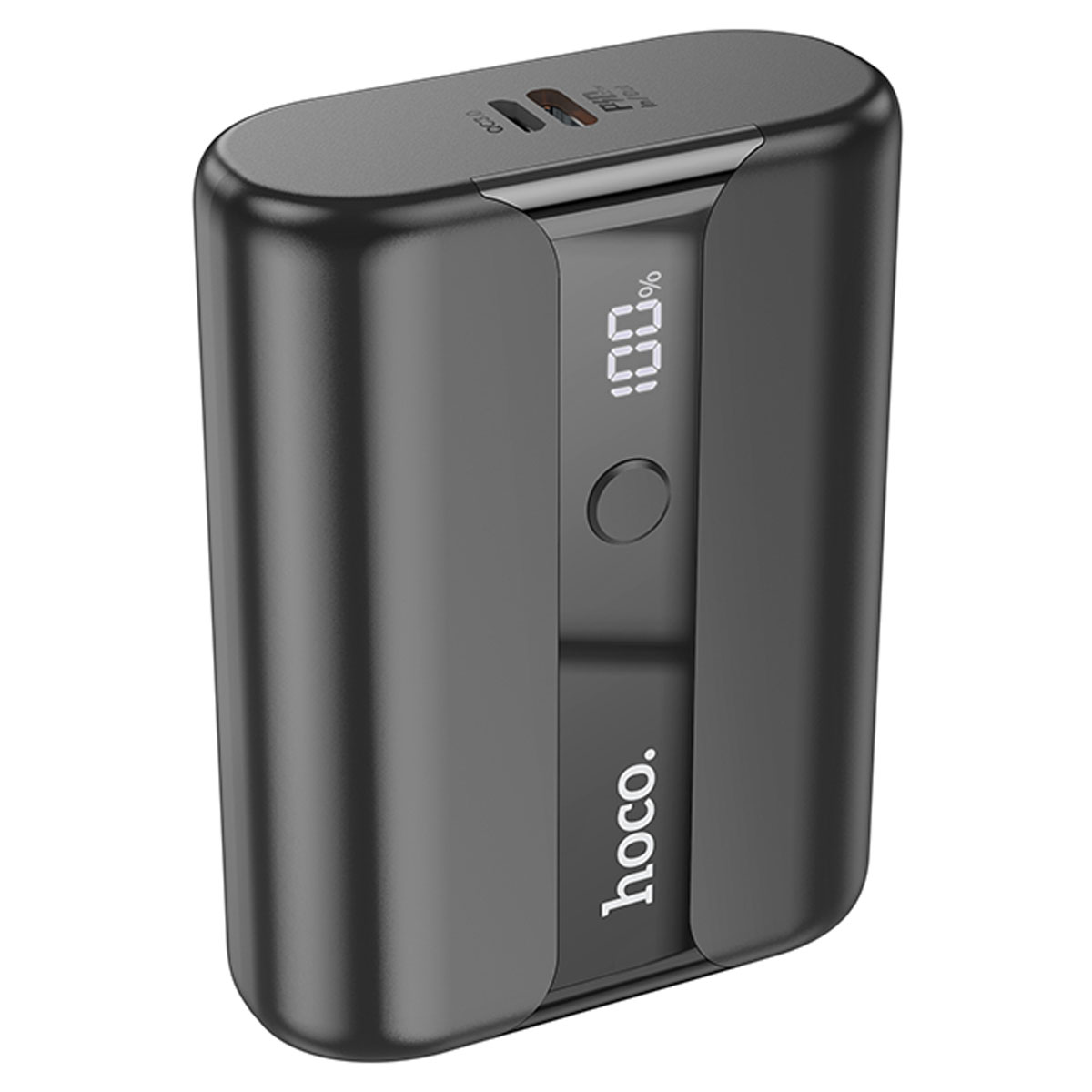 Внешний портативный аккумулятор, Power Bank HOCO Q3 Pro, 10000 mAh, 22.5W, PD20W, QC3.0, LED дисплей, цвет черный