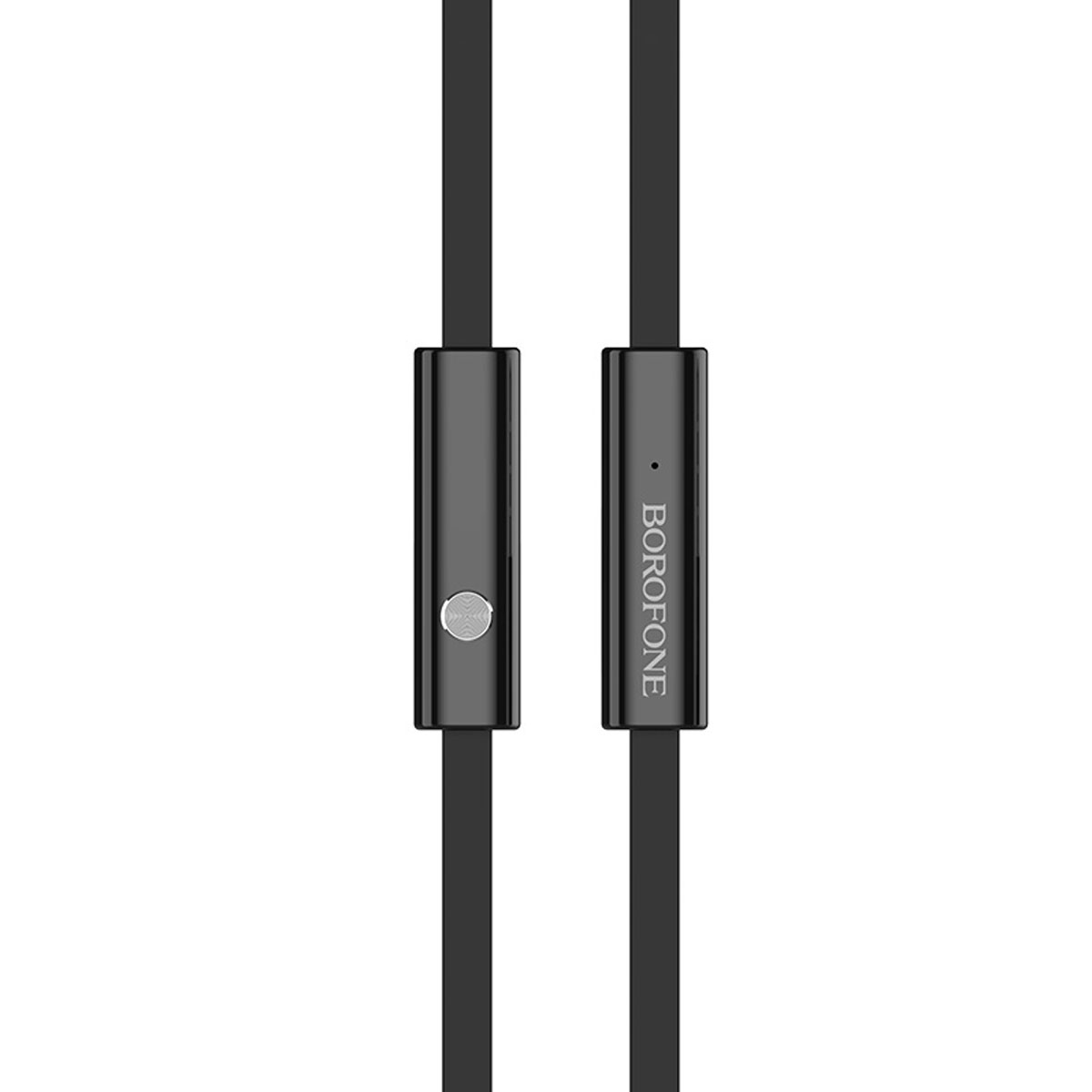 Гарнитура (наушники с микрофоном) проводная, BOROFONE BM26 Rhythm, цвет черный.