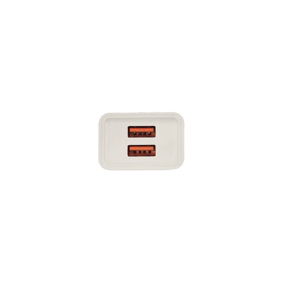 СЗУ (Сетевое зарядное устройство) DENMEN DC02, 2.1A, 2 USB, цвет белый
