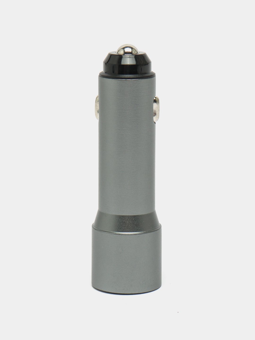 Удлиненное АЗУ (Автомобильное зарядное устройство) YY-CT-3A, 2.4A, 2 USB, цвет серебристый