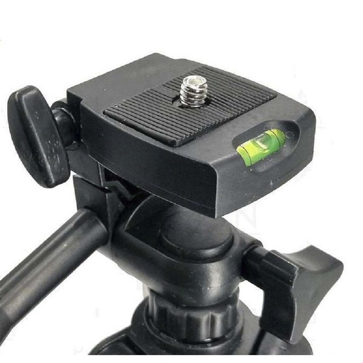 Штатив трипод DK-3888 для камеры и телефона, Bluetooth кнопка, цвет серебристый