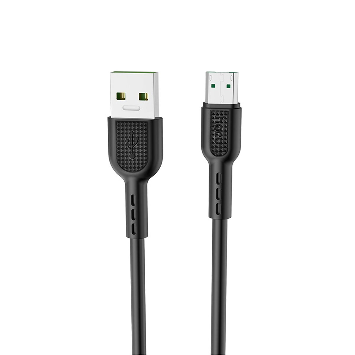 Кабель HOCO X33 Surge Micro USB 7 pin, 4А, VOOC, длина 1 метр, цвет черный