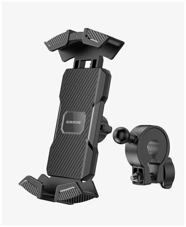 BOROFONE BH72 Airfly держатель для телефона на руль велосипеда, мотоцикла, цвет черный BOROFONE BH72 Airfly держатель для телефона на руль велосипеда, мотоцикла, цвет черный