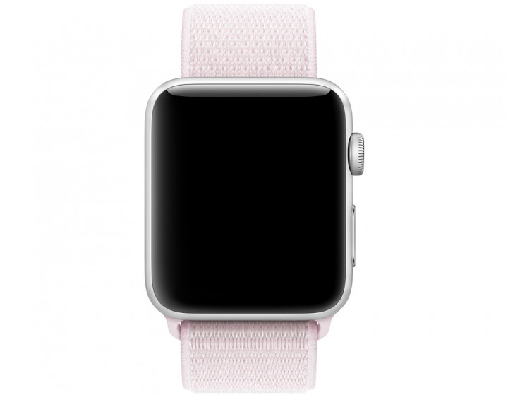 Ремешок для часов Apple Watch (42-44 мм), нейлон, цвет Pearl Pink (18).