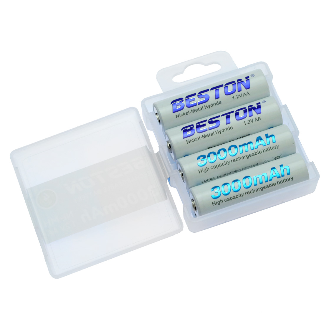 Аккумулятор BESTON AA, Ni-MH, BL4, 3000mAh, 1.2 V, тип пальчиковый (продажа комплектом)