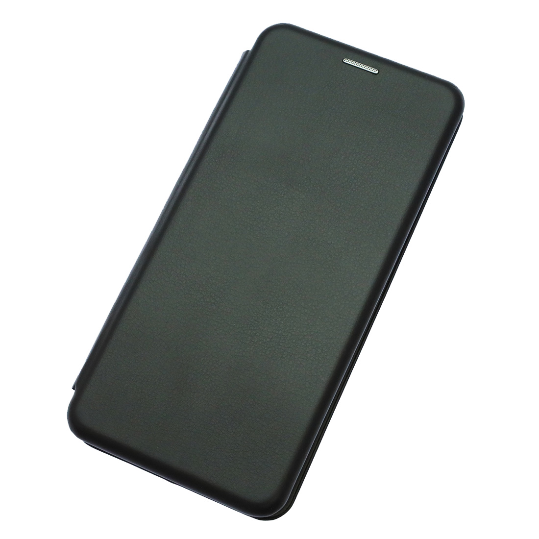 Чехол книжка STYLISH для Realme C75, экокожа, визитница, цвет черный