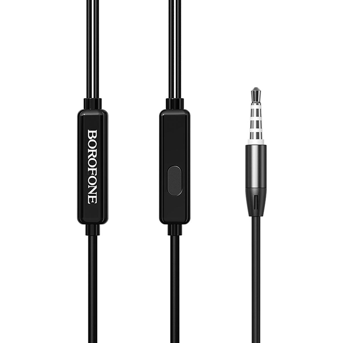 Гарнитура (наушники с микрофоном) проводная, BOROFONE BM35 Farsighted, цвет черный