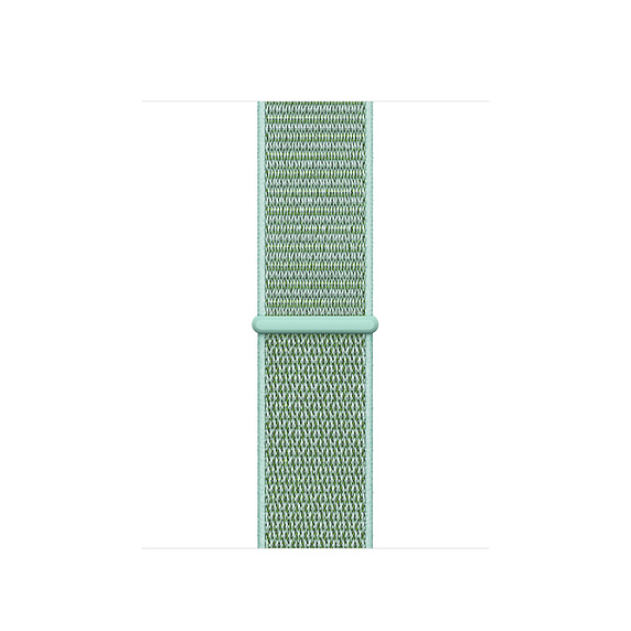 Ремешок для часов Apple Watch (42-44 мм), нейлон, цвет Marine Green (16).
