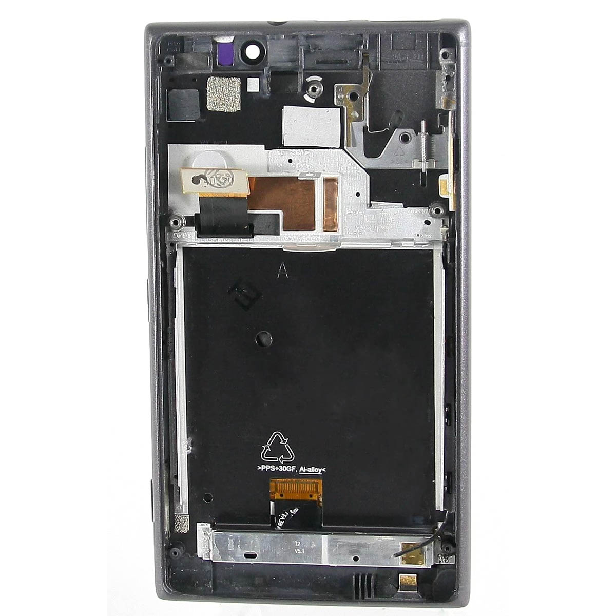 Дисплей в сборе с тачскрином для NOKIA Lumia 925 (RM-892), цвет черный