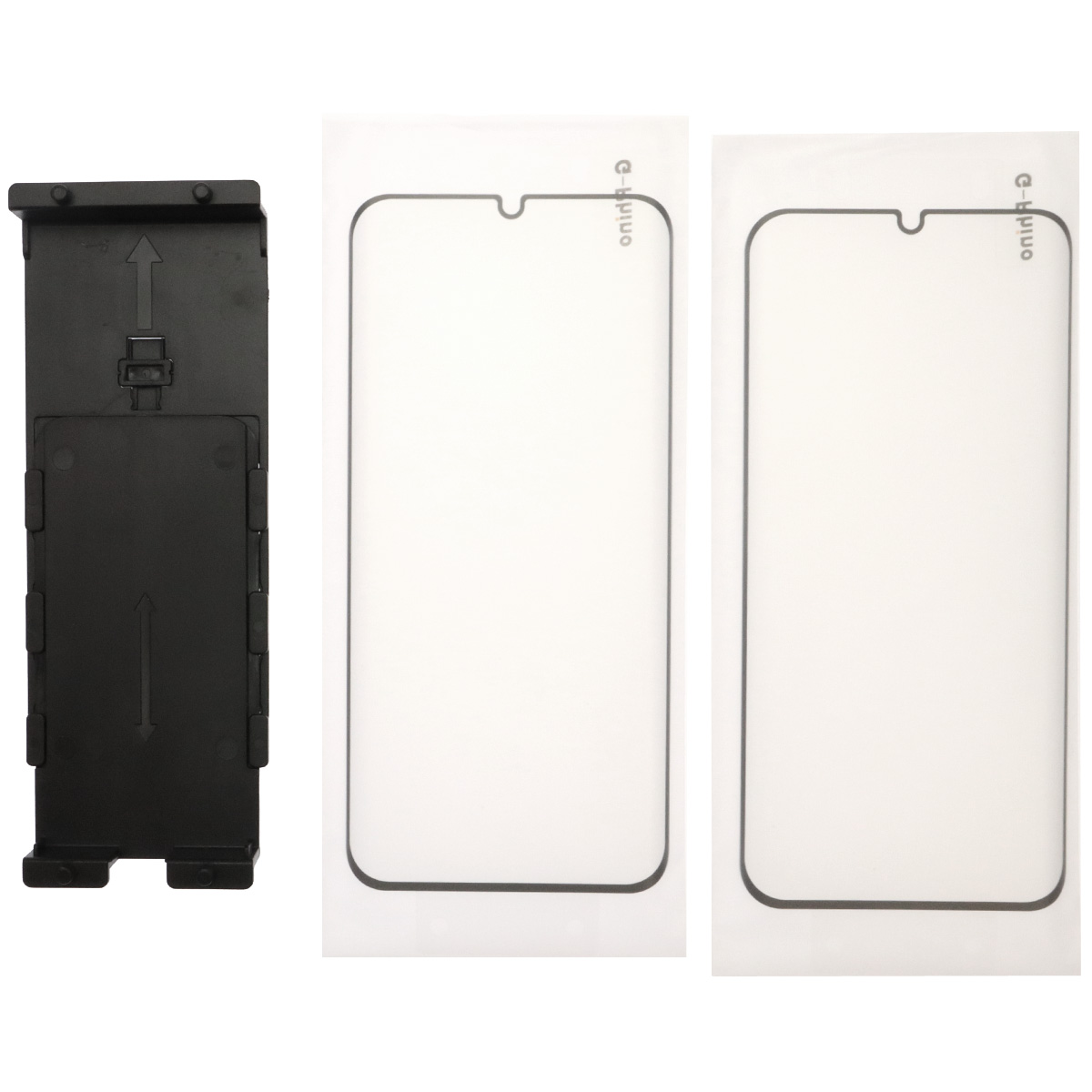 Акриловая пленка G-Rhino для XIAOMI MI Note 10 Pro, комплект из двух штук, цвет окантовки черный