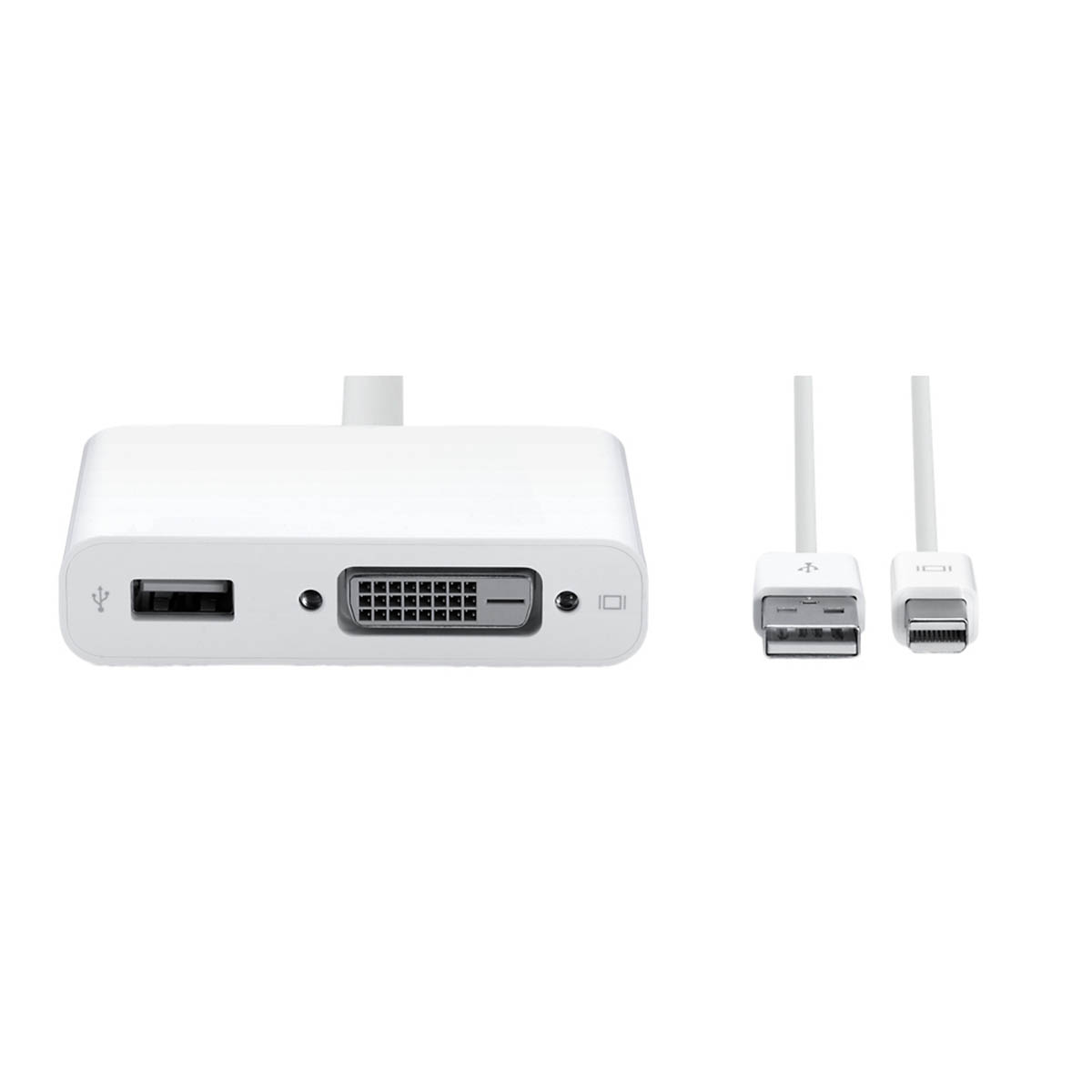 Адаптер, переходник mini DisplayPort - DVI-D MB571Z для APPLE, цвет белый