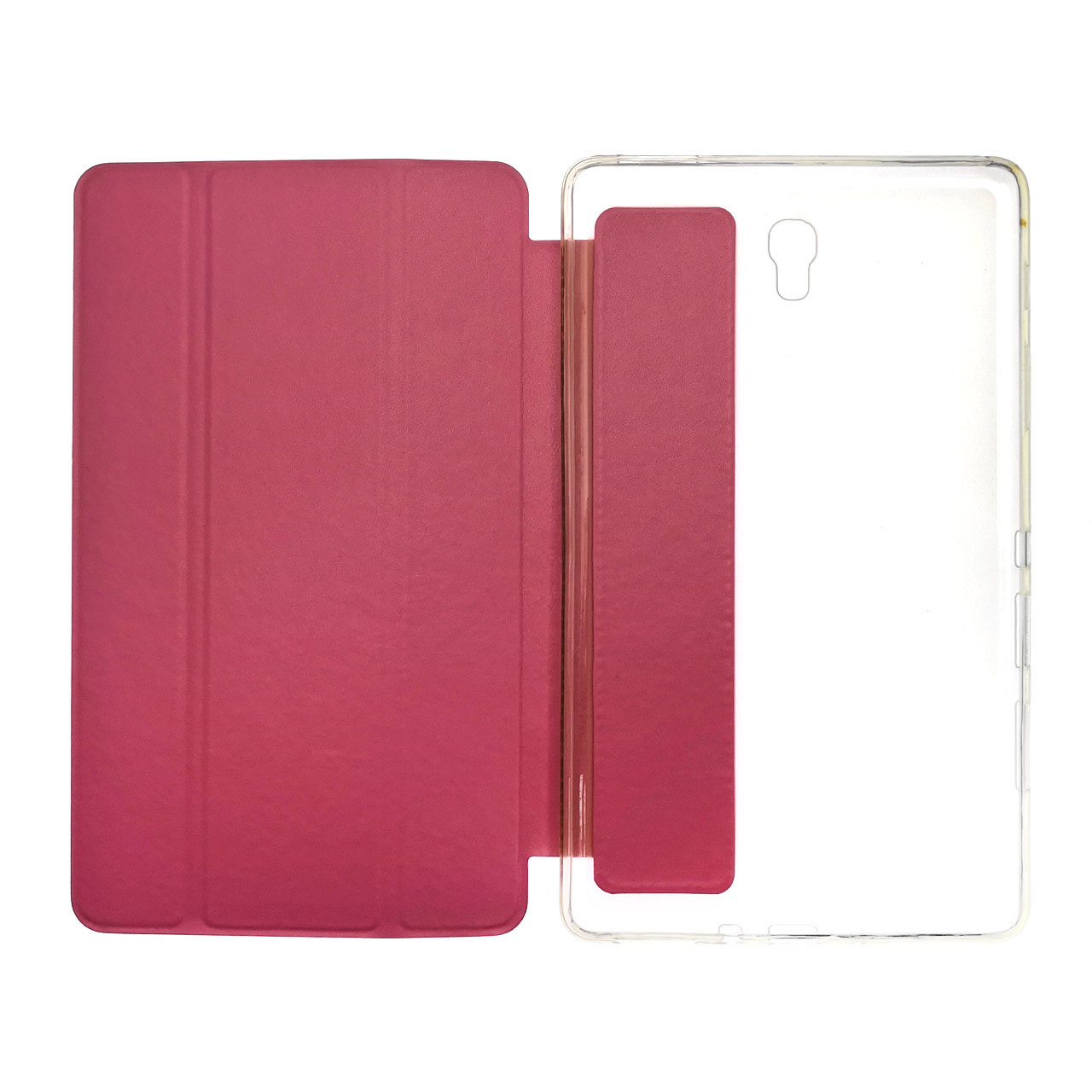 Чехол книжка Smart Case для SAMSUNG Galaxy Tab S 8.4 (SM-T700), экокожа, цвет розовый.