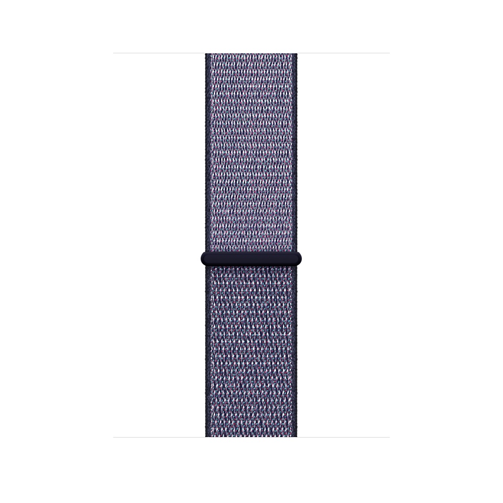Ремешок для часов Apple Watch (42-44 мм), нейлон, цвет Midnight blue (1).