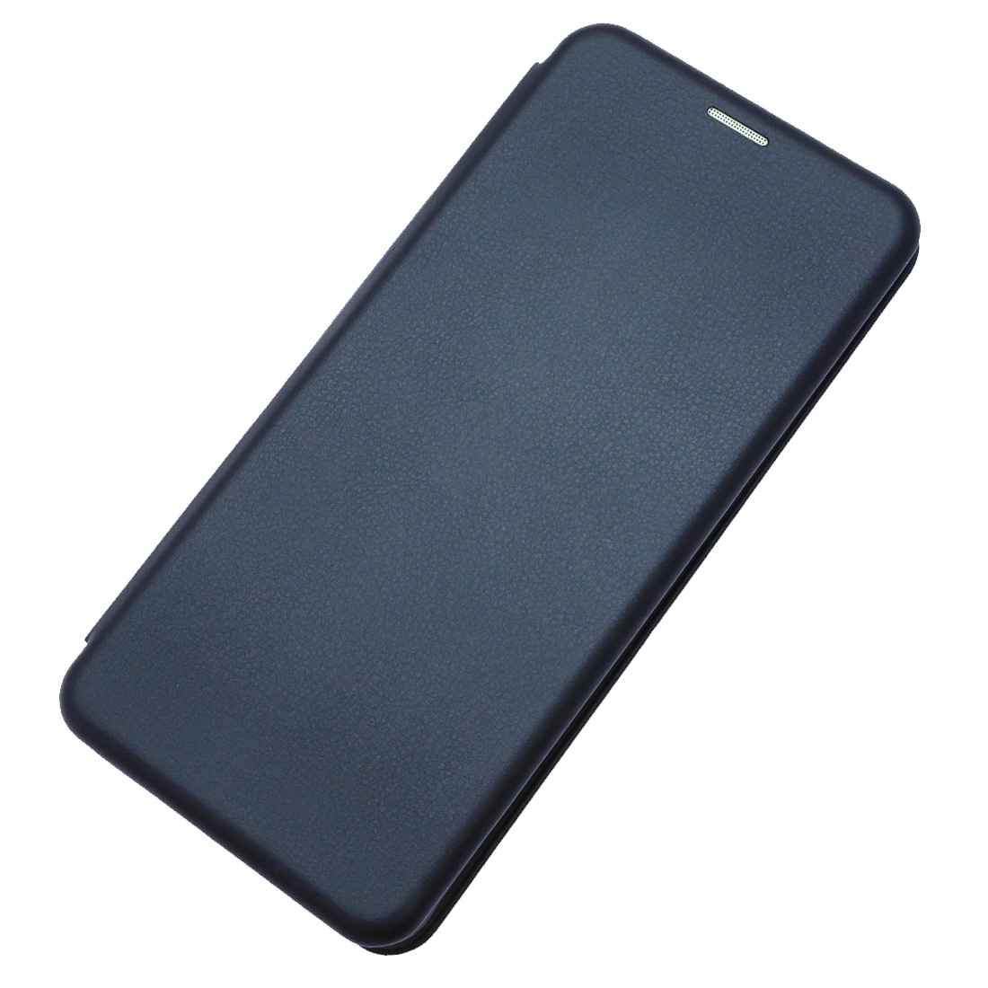 Чехол книжка STYLISH для XIAOMI Redmi 14C, POCO C75, экокожа, визитница, цвет темно синий