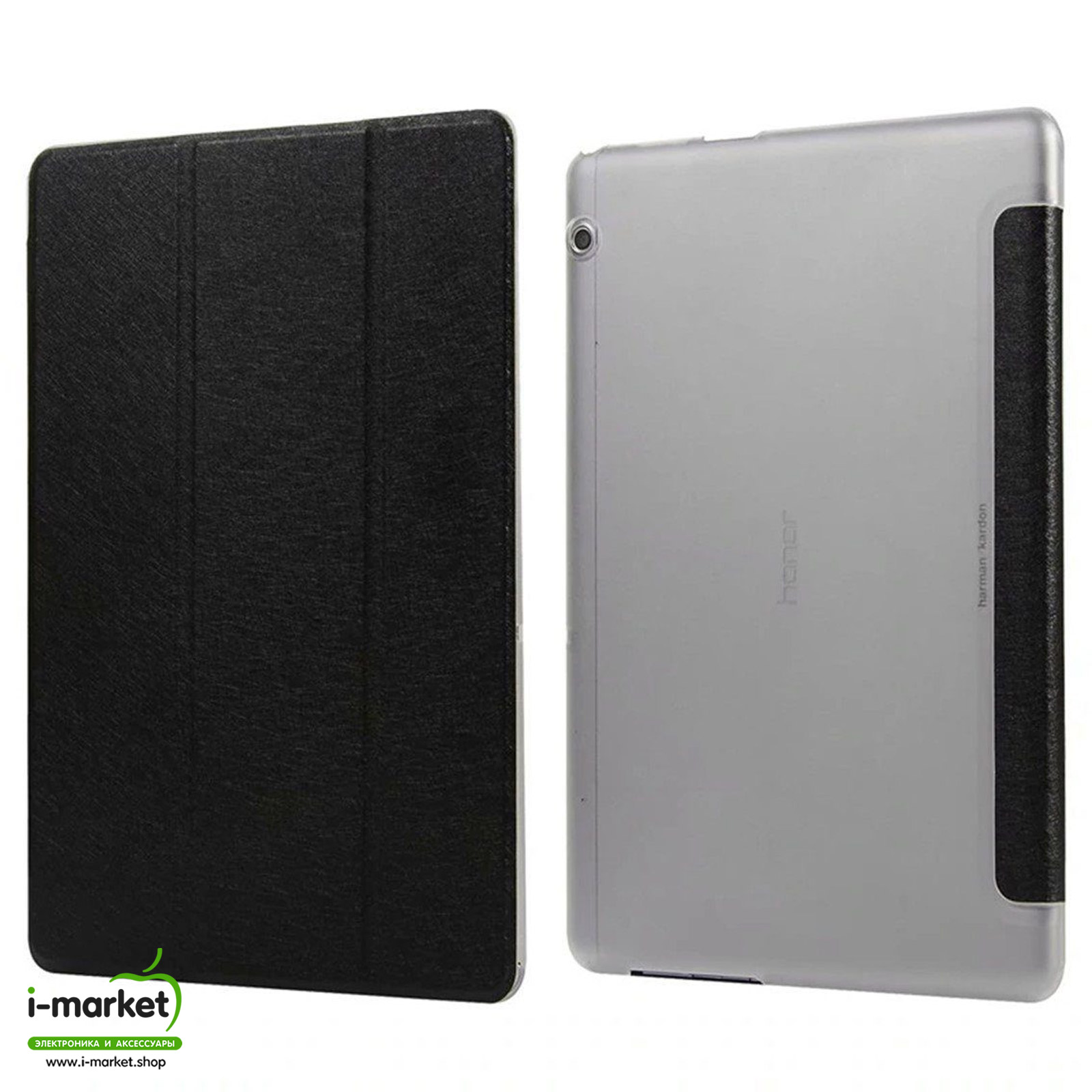 Чехол Smart Case для планшета HUAWEI MediaPad T5 (AGS2-L09, AGS2-W09), диагональ 10.0", цвет черный.
