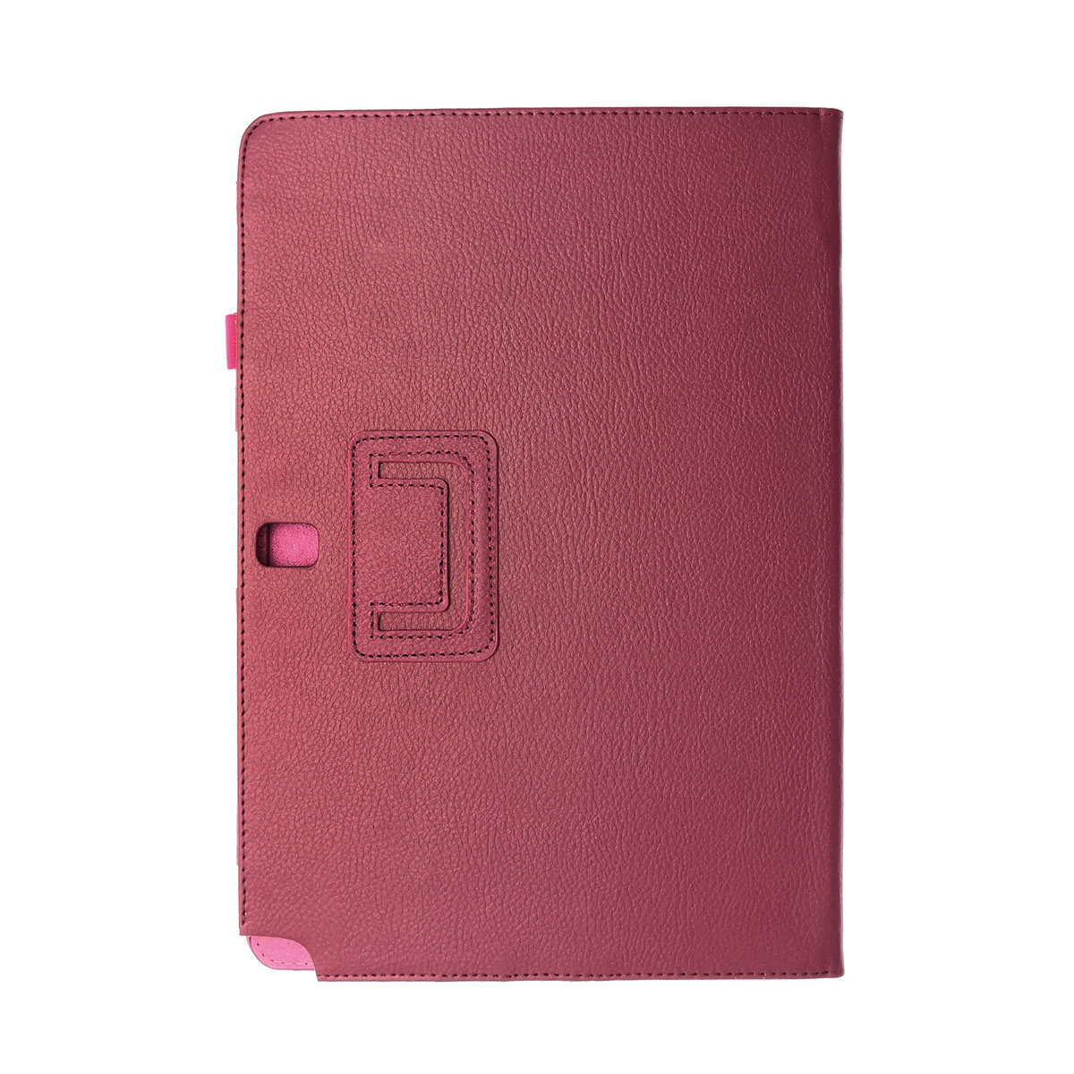 Чехол книжка для SAMSUNG Galaxy Note Pro 12.2 (SM-P900), экокожа, цвет малиновый.