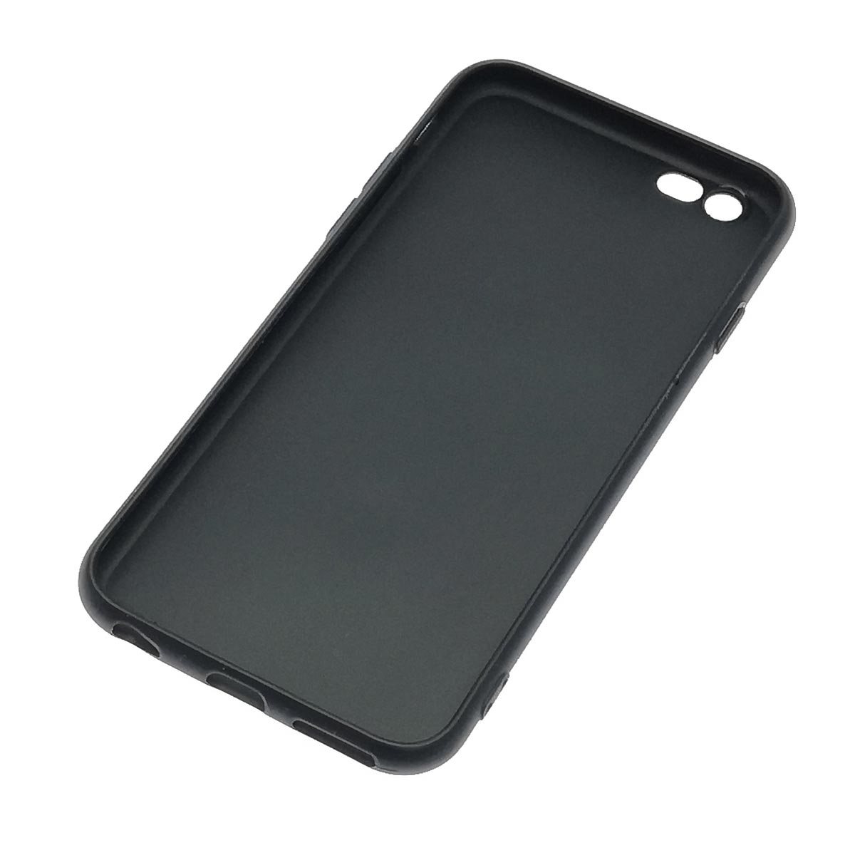 Чехол накладка для APPLE iPhone 6, iPhone 6G, iPhone 6S, силикон, цвет черный