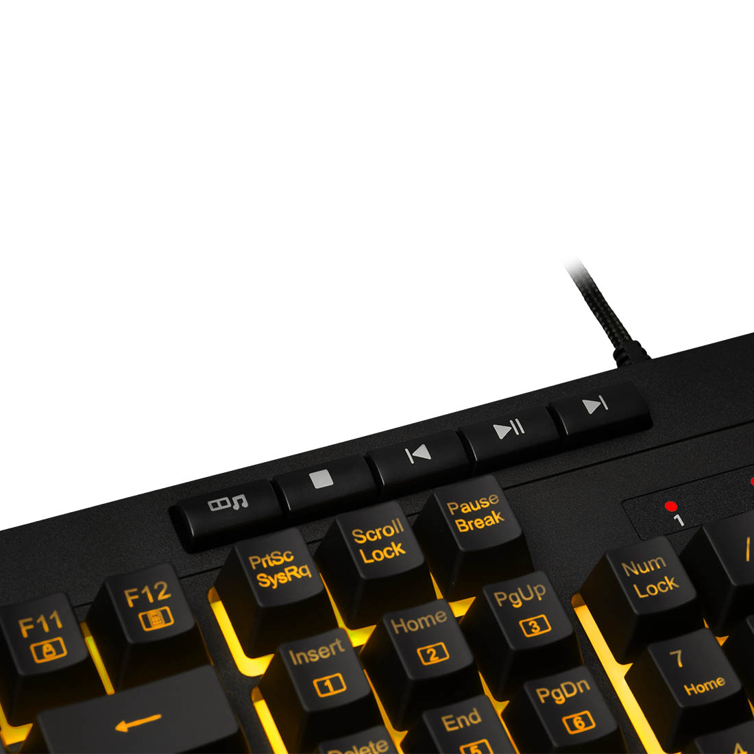 Игровая клавиатура REDRAGON Shiva, проводная, RGB подсветка, цвет черный
