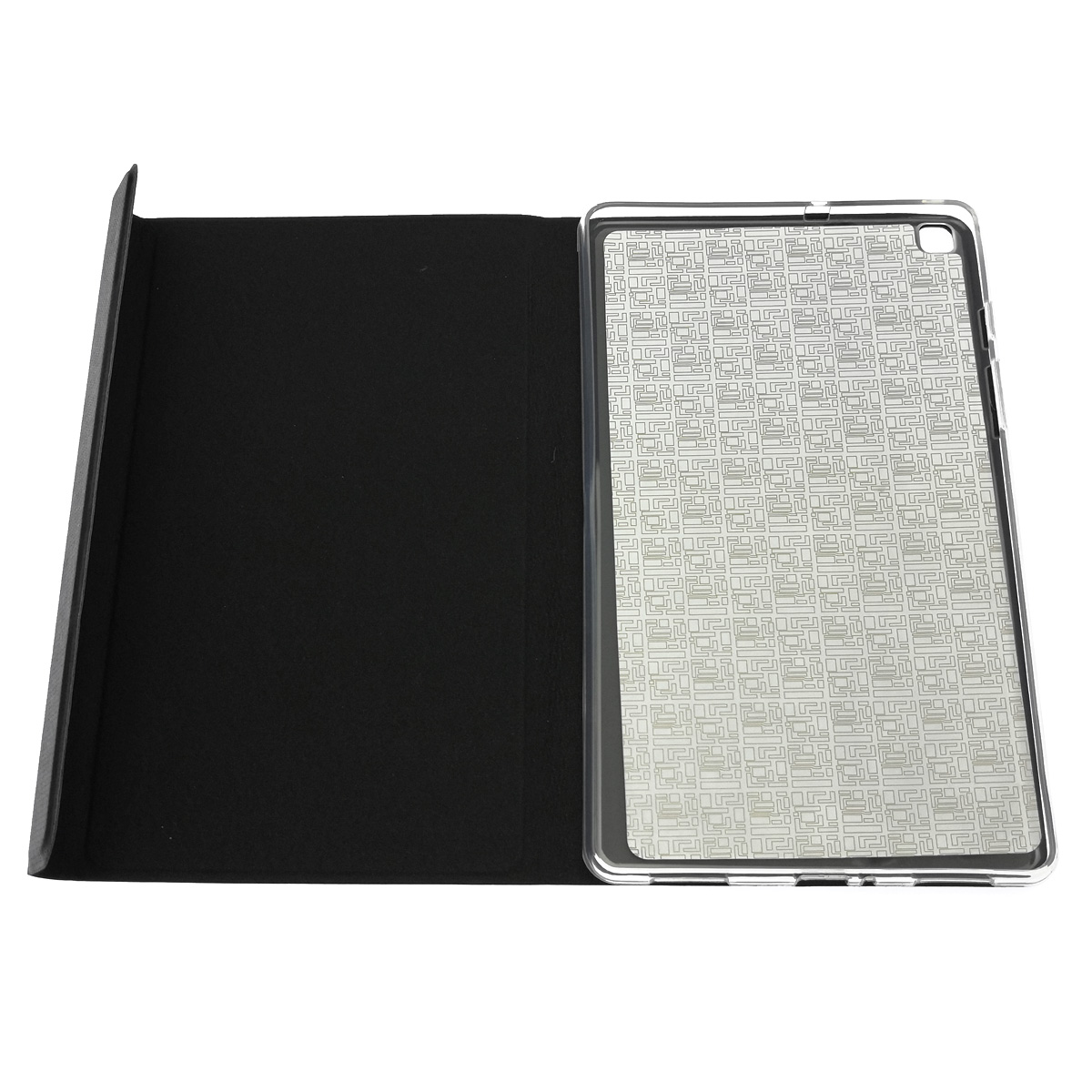 Чехол книжка Book Cover для планшета SAMSUNG Galaxy Tab A 8.0" (SM-T290, SM-T295), экокожа, с магнитом, цвет черный