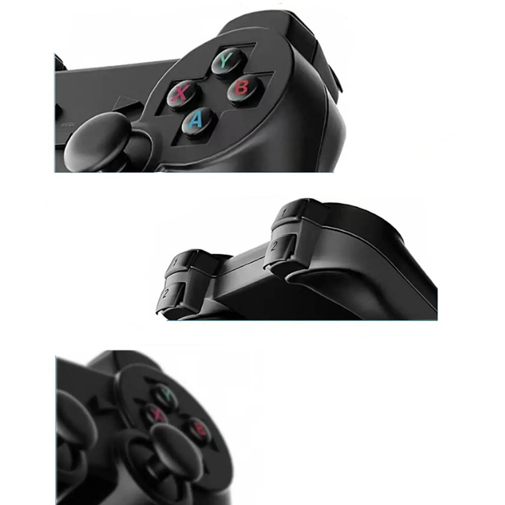 Портативная игровая приставка M22 Pro, диагональ 5 дюймов, 1920*1080, RGB подсветка стиков, геймпад в комплекте, цвет черный
