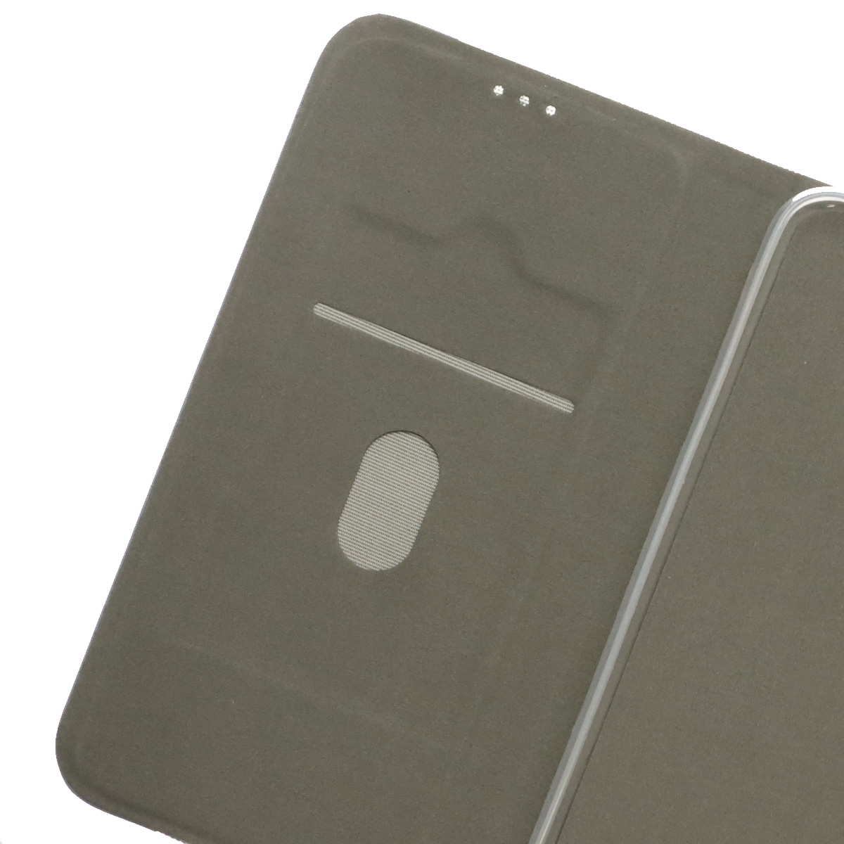 Чехол книжка MESH для XIAOMI Redmi Note 11 Pro Plus 5G, текстиль, силикон, бархат, визитница, цвет серый