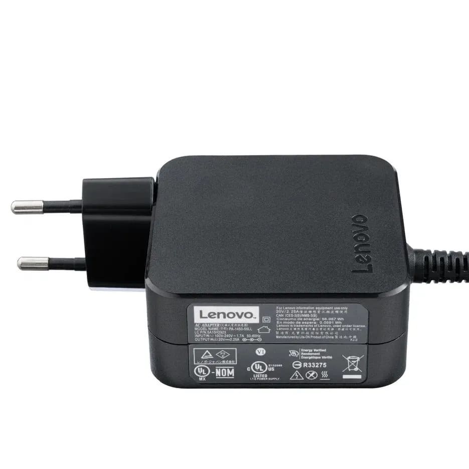 Блок питания для ноутбука Lenovo 20V 2.25A 45W, ADL45WCG, PA-1450-55LU, IdeaPad 320, 100, s145, B50-10, Yoga 510, Flex 4, штекер 4.0x1.7мм