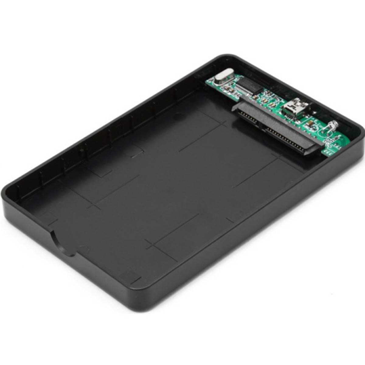 Внешний корпус для SSD, HDD 2.5", USB 3.0, цвет черный