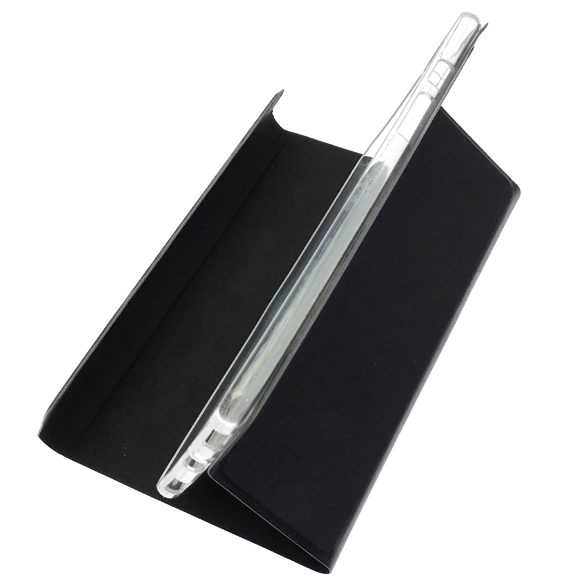 Чехол книжка Book Cover для планшета SAMSUNG Galaxy Tab A 8.0" (SM-T290, SM-T295), экокожа, с магнитом, цвет черный