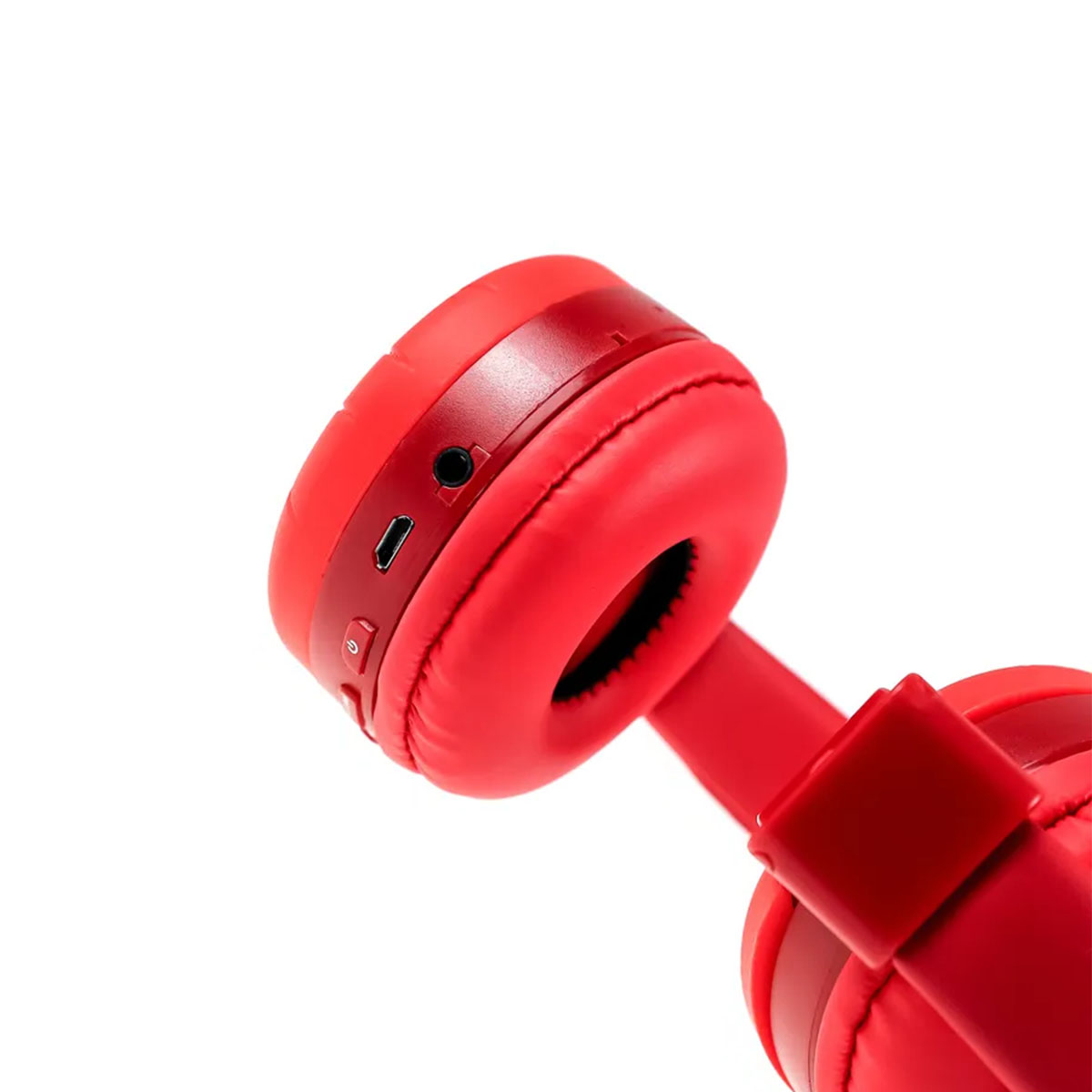Гарнитура (наушники с микрофоном) беспроводная KR-9900, полноразмерная, рисунок Человек Паук, цвет красный