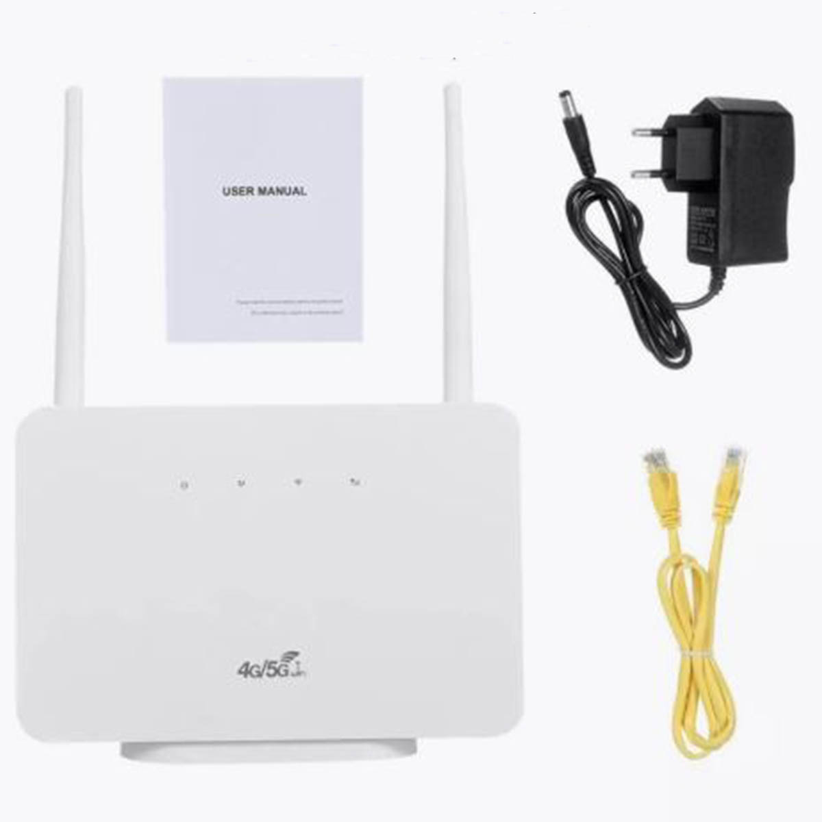 4G, 5G модем, Wi-Fi роутер, маршрутизатор CP106, цвет белый