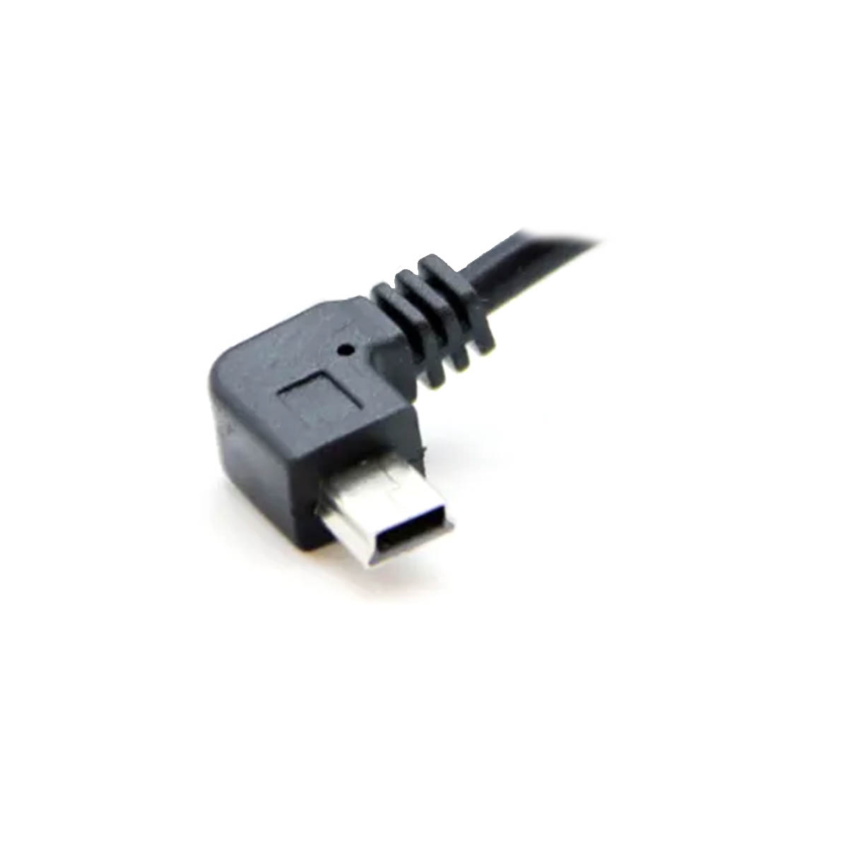 АЗУ (Автомобильное зарядное устройство) Eplutus FC-052, угловой mini USB, длина 3 метра, цвет черный