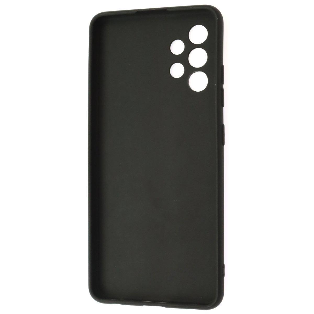 Чехол накладка Soft Touch для SAMSUNG Galaxy A32 (SM-A325F), силикон, цвет черный