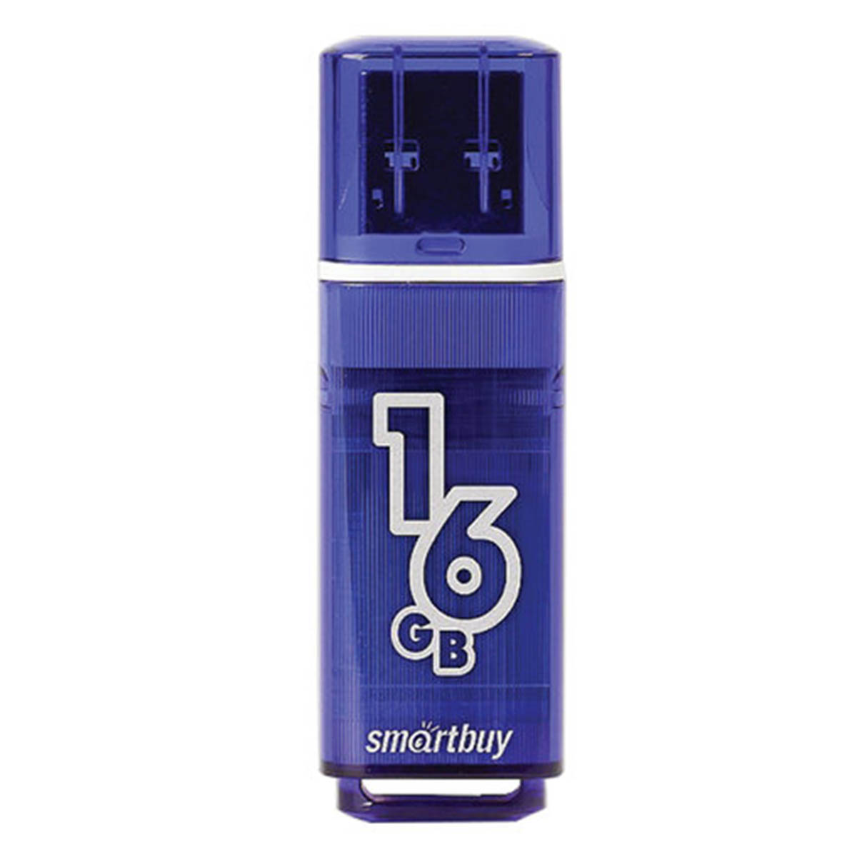Флешка 16Gb SMARTBUY Glossy SB16GBGS-DB, USB 3.0, цвет синий