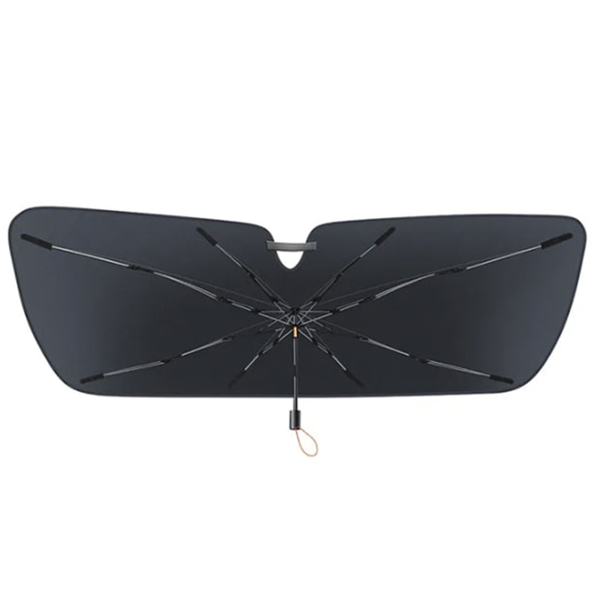 Солнцезащитный зонт BASEUS CoolRide Windshield Sun Shade Umbrella Lite для лобового стекла автомобиля, размер (131 x 69 см)