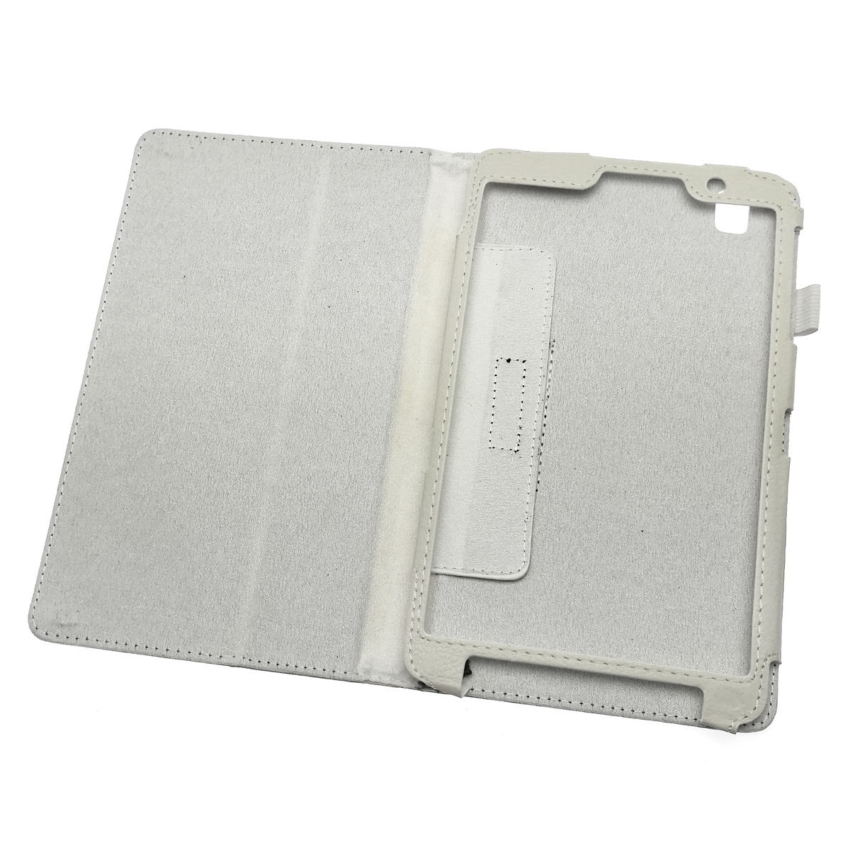Чехол книжка для SAMSUNG Galaxy Tab Pro 8.4 (SM-T320, SM-T325), экокожа, цвет белый