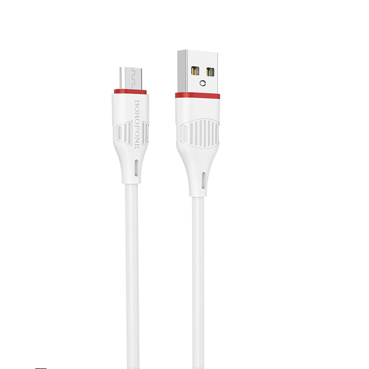 Кабель BOROFONE BX17 Enjoy Micro USB, 2A, длина 1 метр, силикон, цвет белый